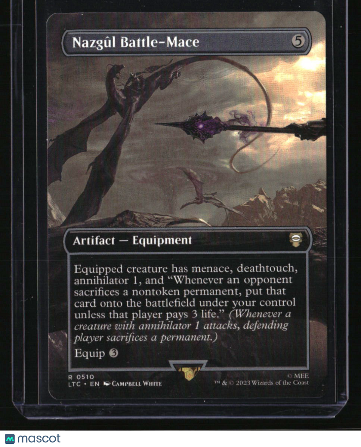 Commander: The Lord of the Rings: Nazgul Battle-Mace (Borderless)