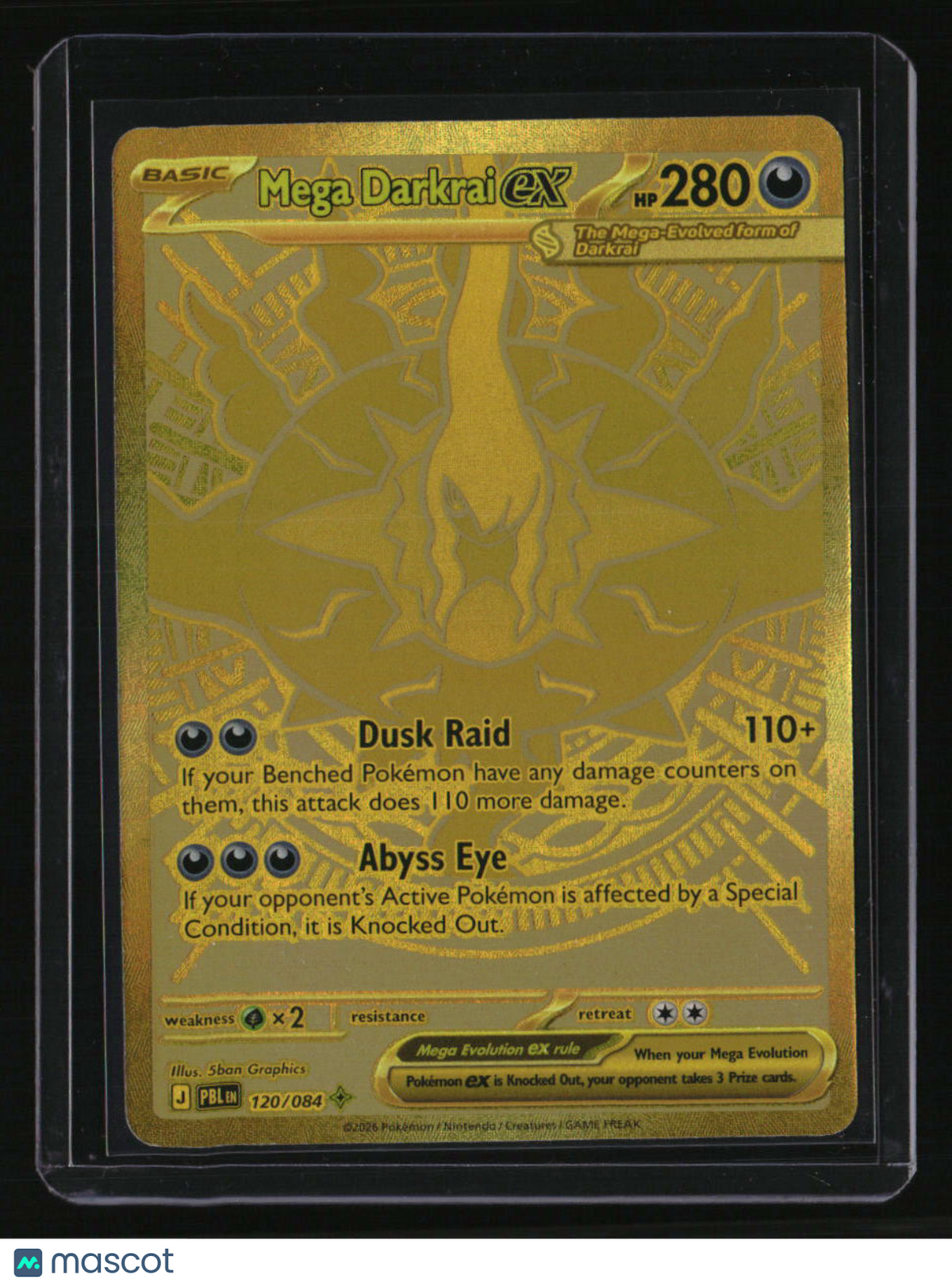 ME05: Pitch Black Mega Darkrai ex