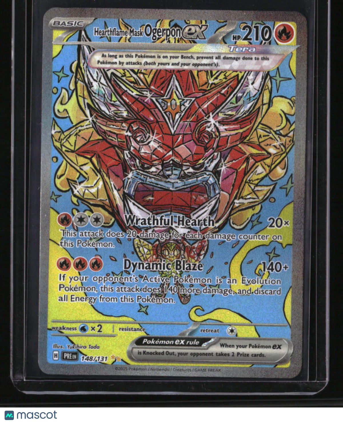 SV: Prismatic Evolutions Hearthflame Mask Ogerpon ex