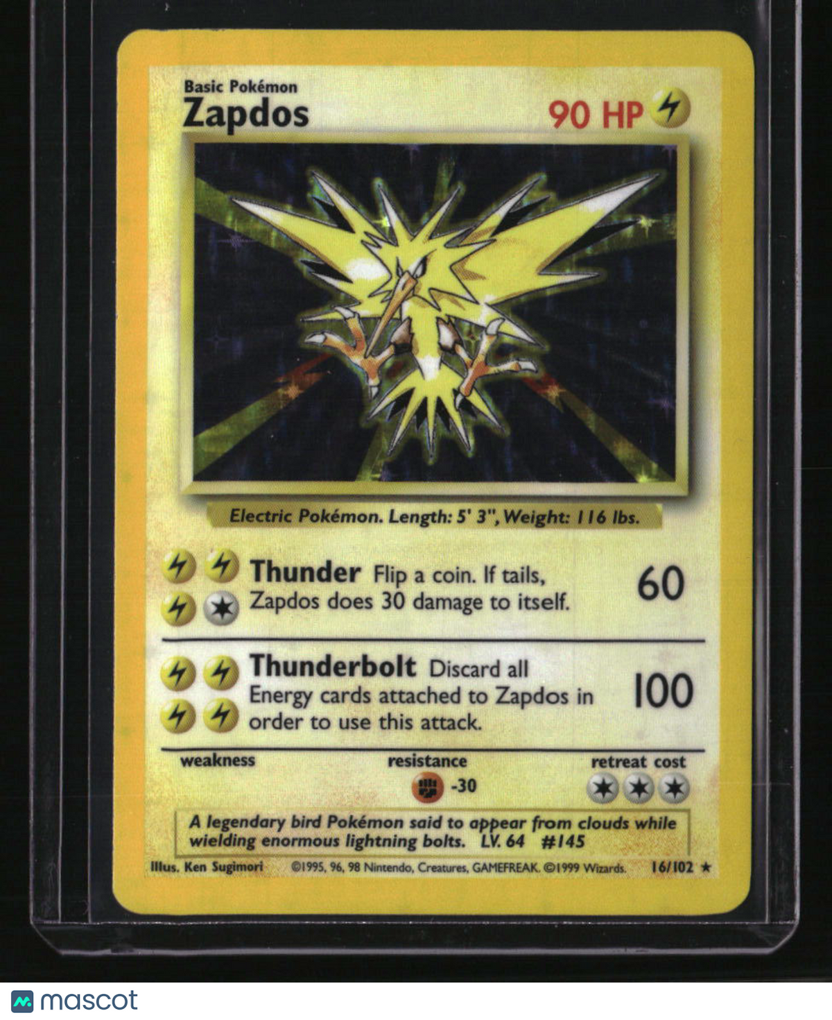 Base Set Zapdos