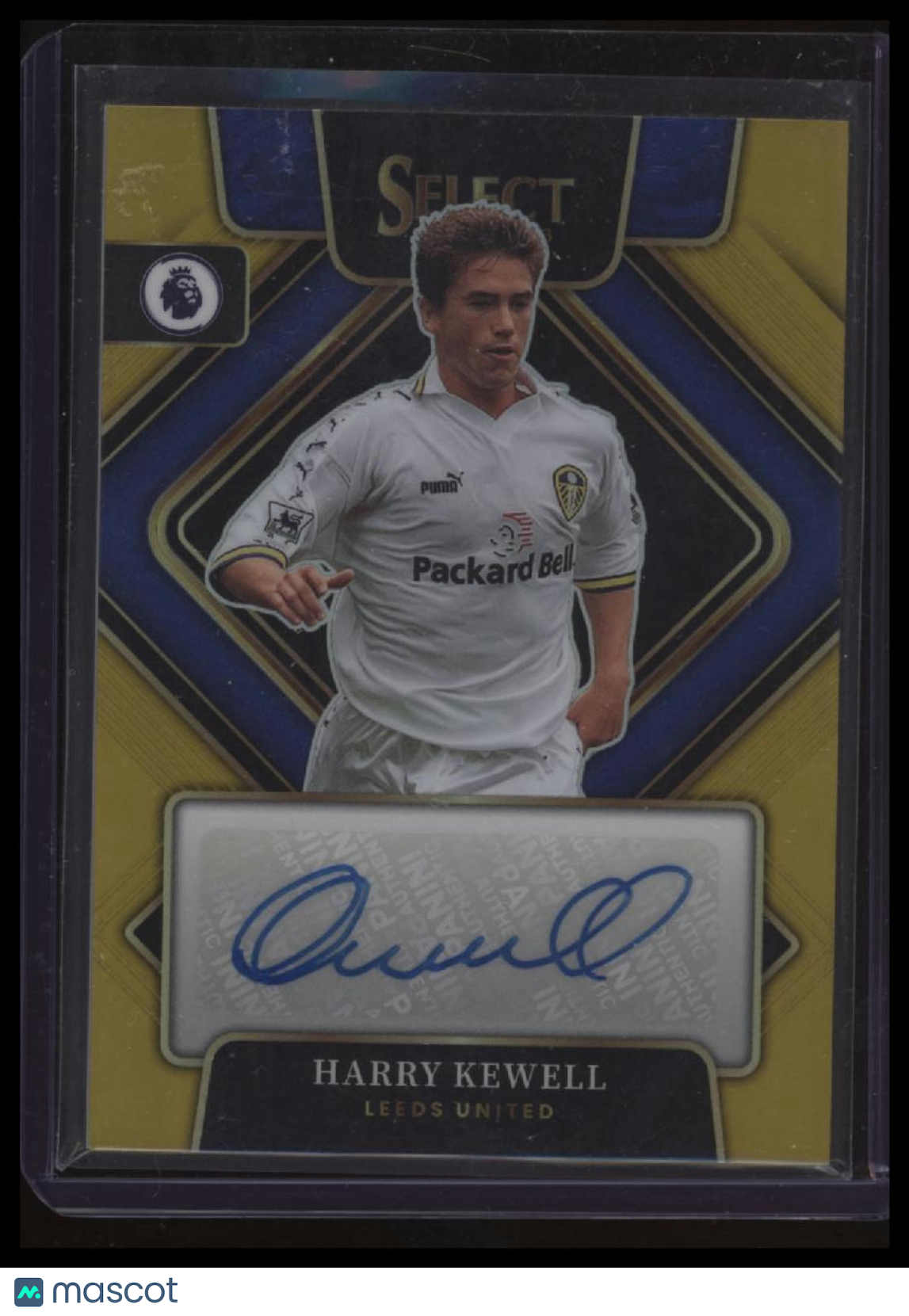 2022-23 Panini Select Premier League Harry Kewell Signatures Gold #/10