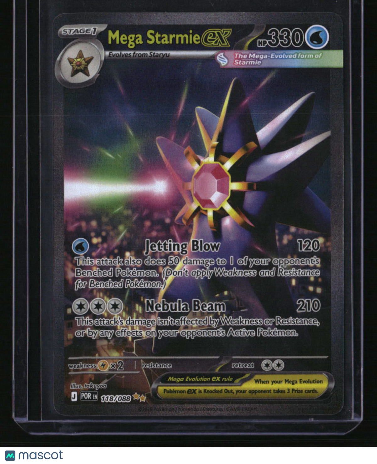 ME03: Perfect Order Mega Starmie ex