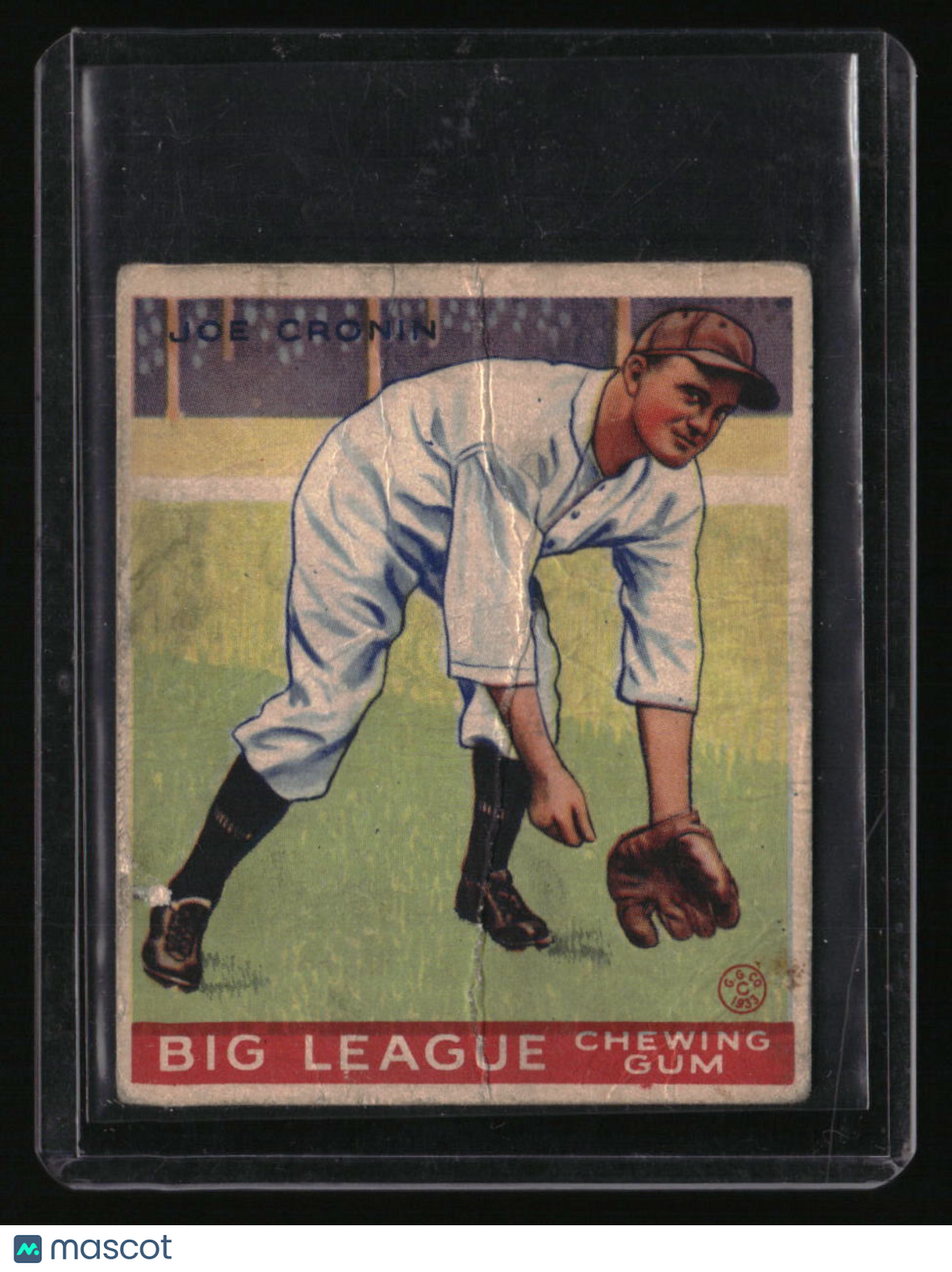 1933 Goudey (R319) Joe Cronin