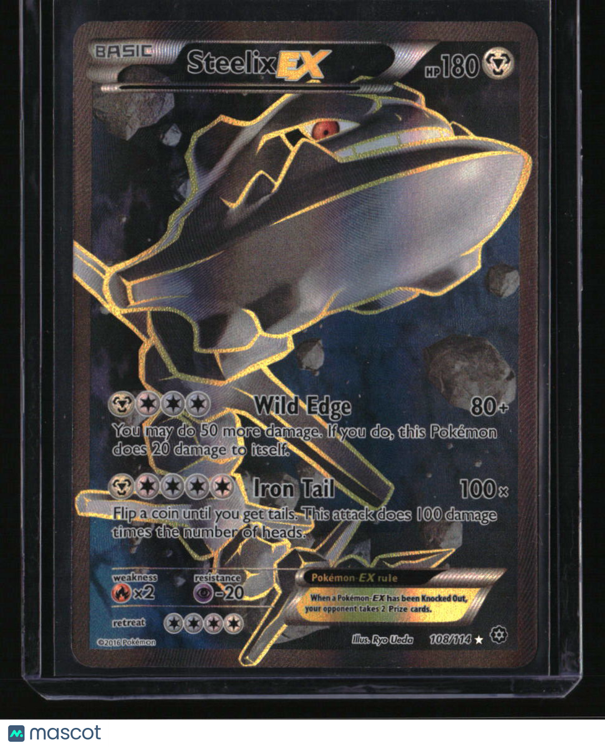 XY - Steam Siege Steelix EX (Full Art)