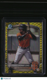 2025 Bowman Draft Jhonny Level Chrome Yellow Reptilian Refractor #/75