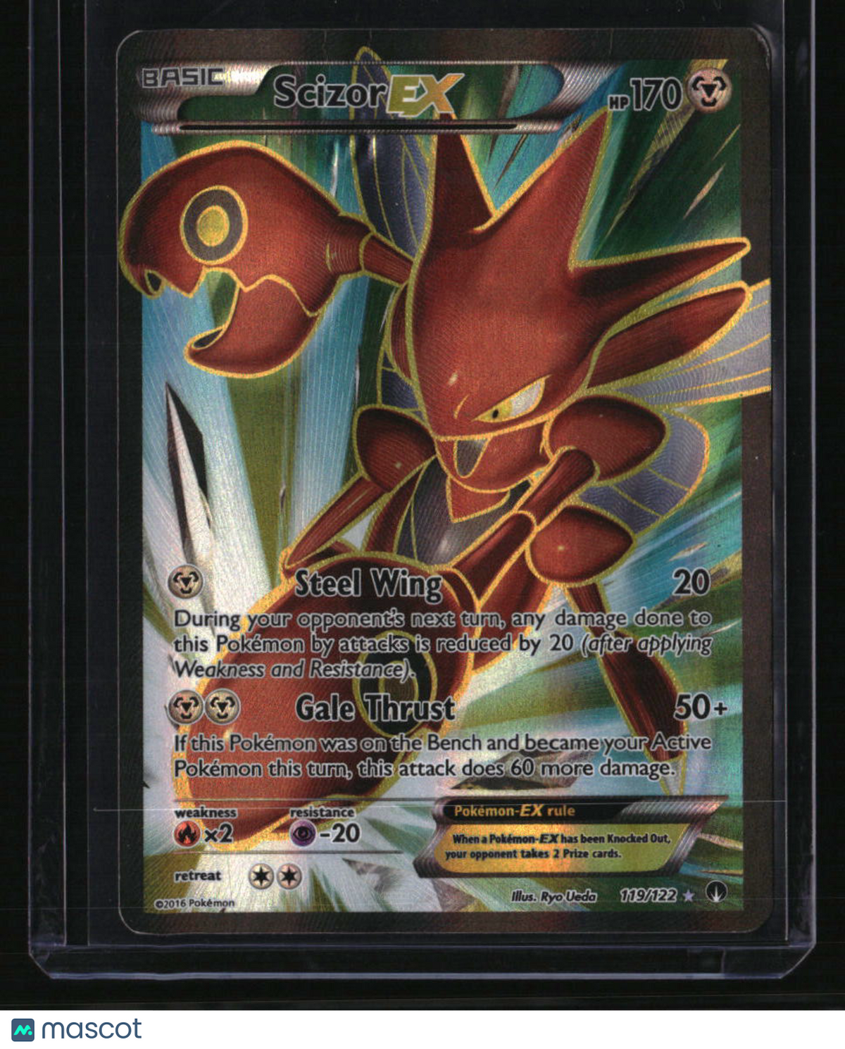 XY - BREAKpoint Scizor EX (Full Art)