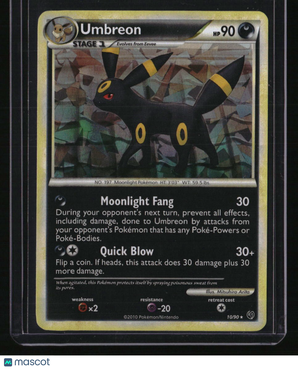 Deck Exclusives Umbreon Cracked Ice
