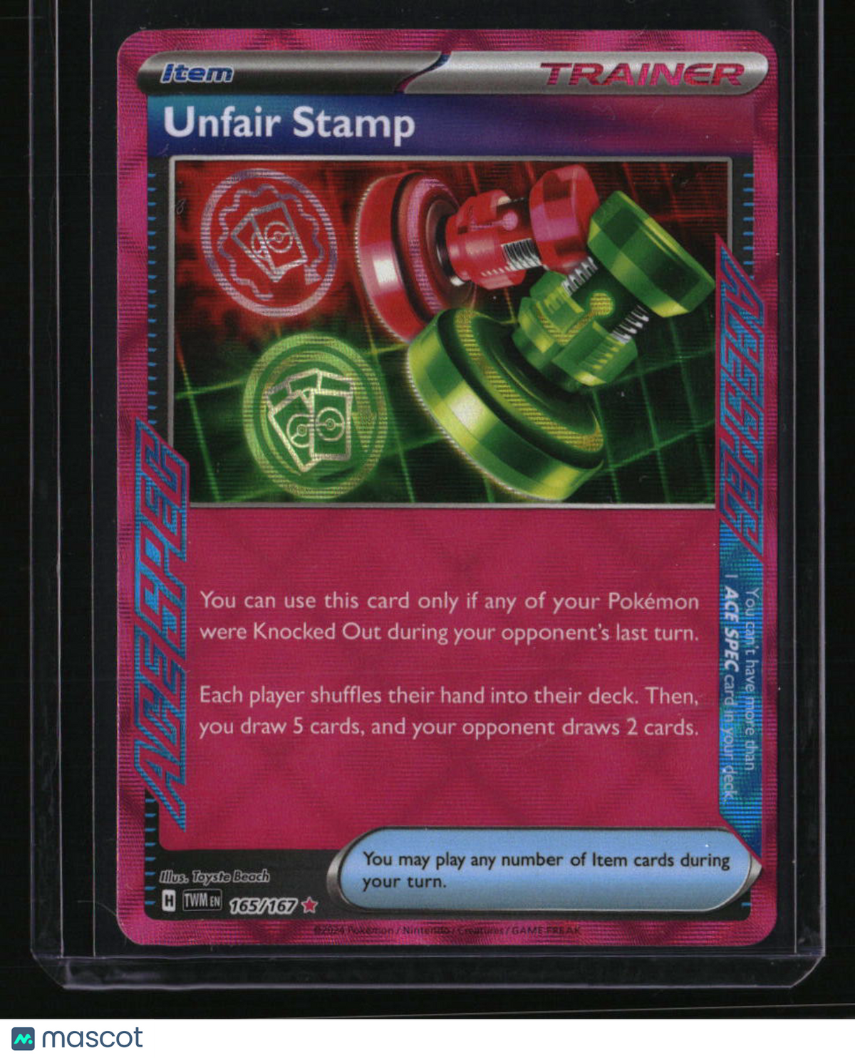 SV06: Twilight Masquerade Unfair Stamp