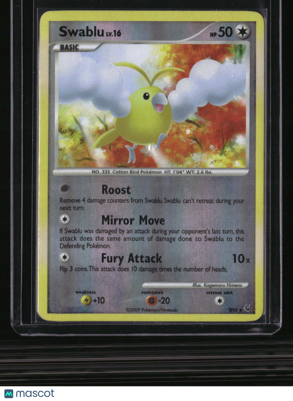 Platinum Swablu (Shiny)