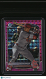 2025 Bowman Chrome JJ Wetherholt Prospects Fuchsia Geometric #/299