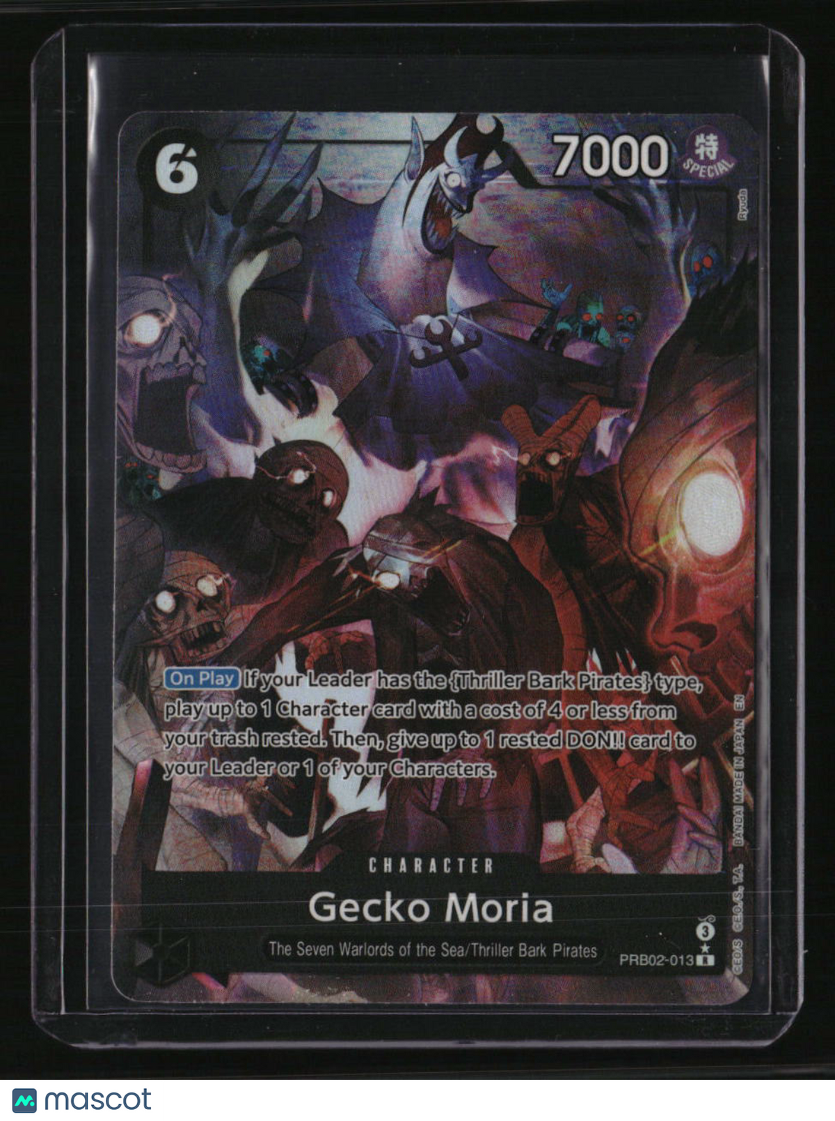Premium Booster -The Best- Vol. 2 Gecko Moria Alternate Art