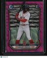 2026 Bowman Enddy Azocar Chrome Prospects Fuchsia Wave Refractor #/199