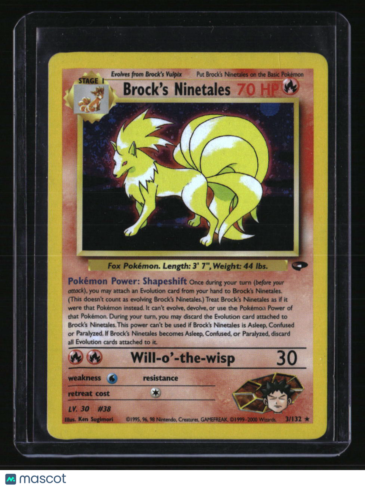 Gym Challenge Brock's Ninetales