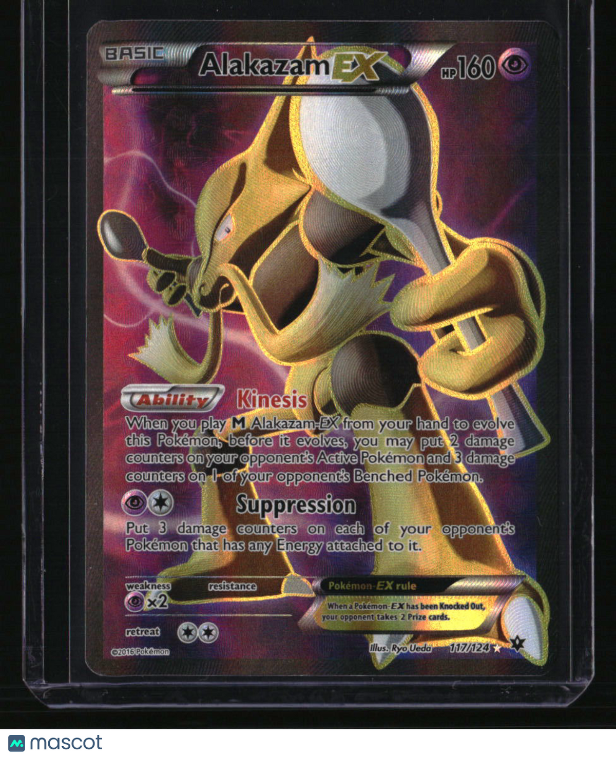 XY - Fates Collide Alakazam EX (Full Art)
