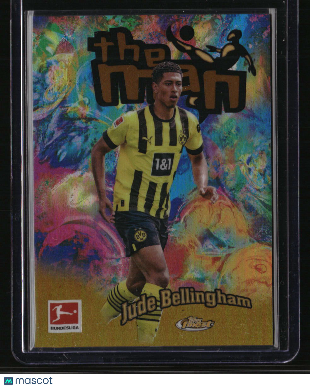2022-23 Finest Bundesliga Jude Bellingham The Man Gold Refractor #/50