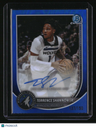 2025-26 Bowman Terrence Shannon Jr. Chrome Autographs Blue Refractor #/150