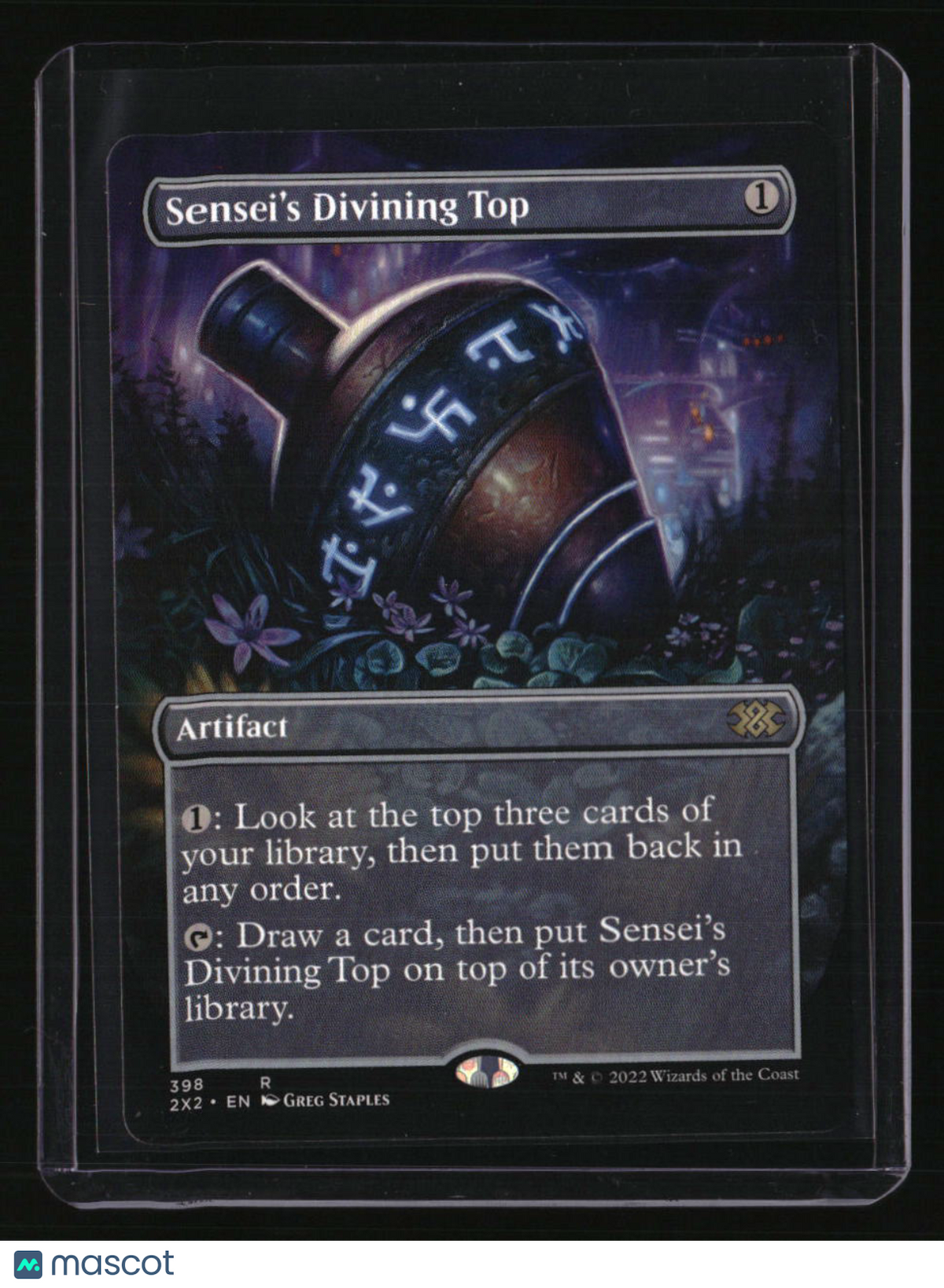 Double Masters 2022 Sensei's Divining Top (Borderless)