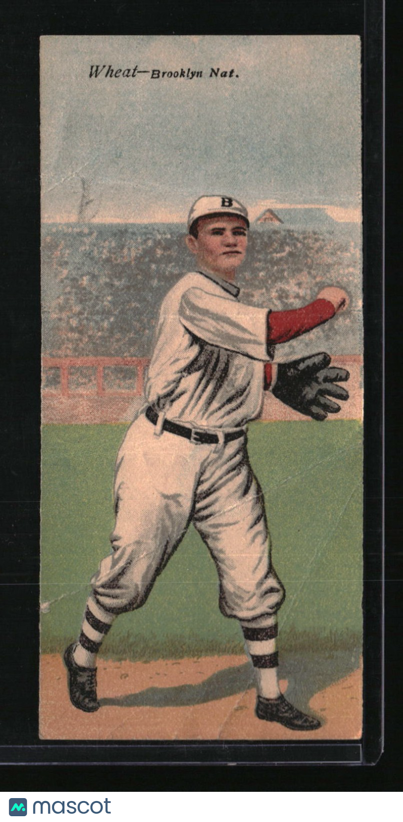 1911 Mecca Double Folders T201 Zack Wheat / Bill Bergen