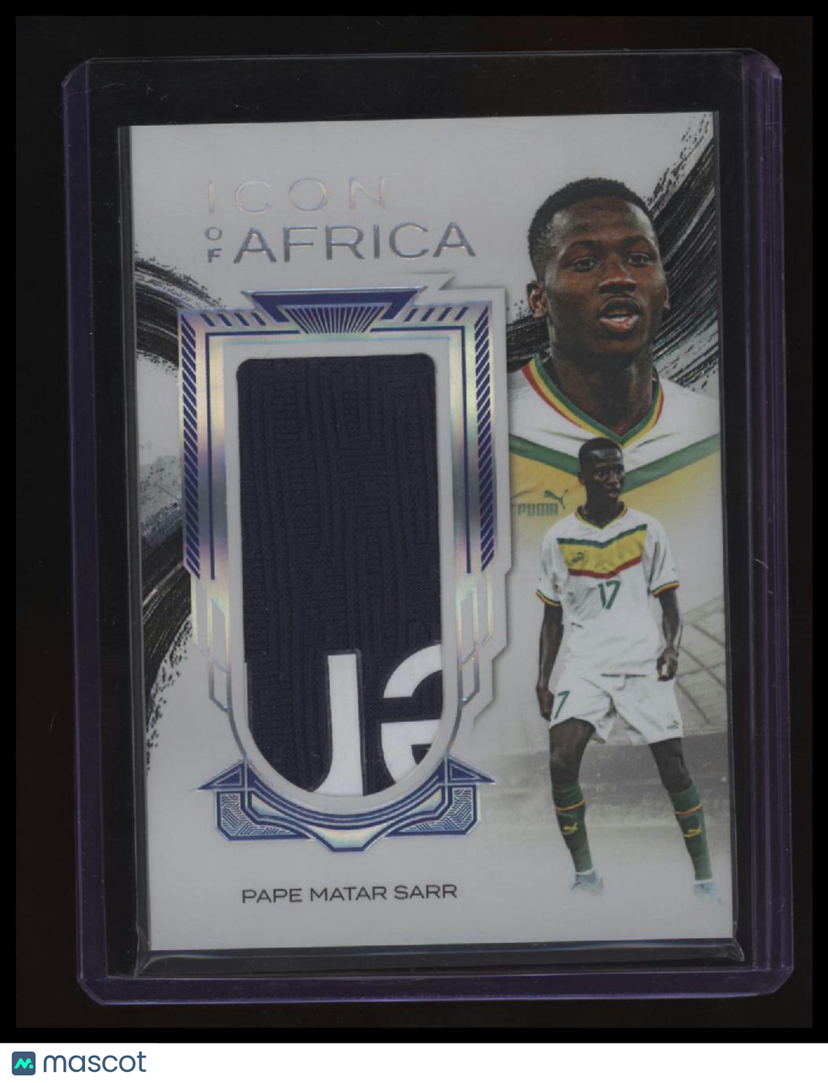 2024 Futera Incredible Pape Matar Sarr Icon of Africa SN3 #/3