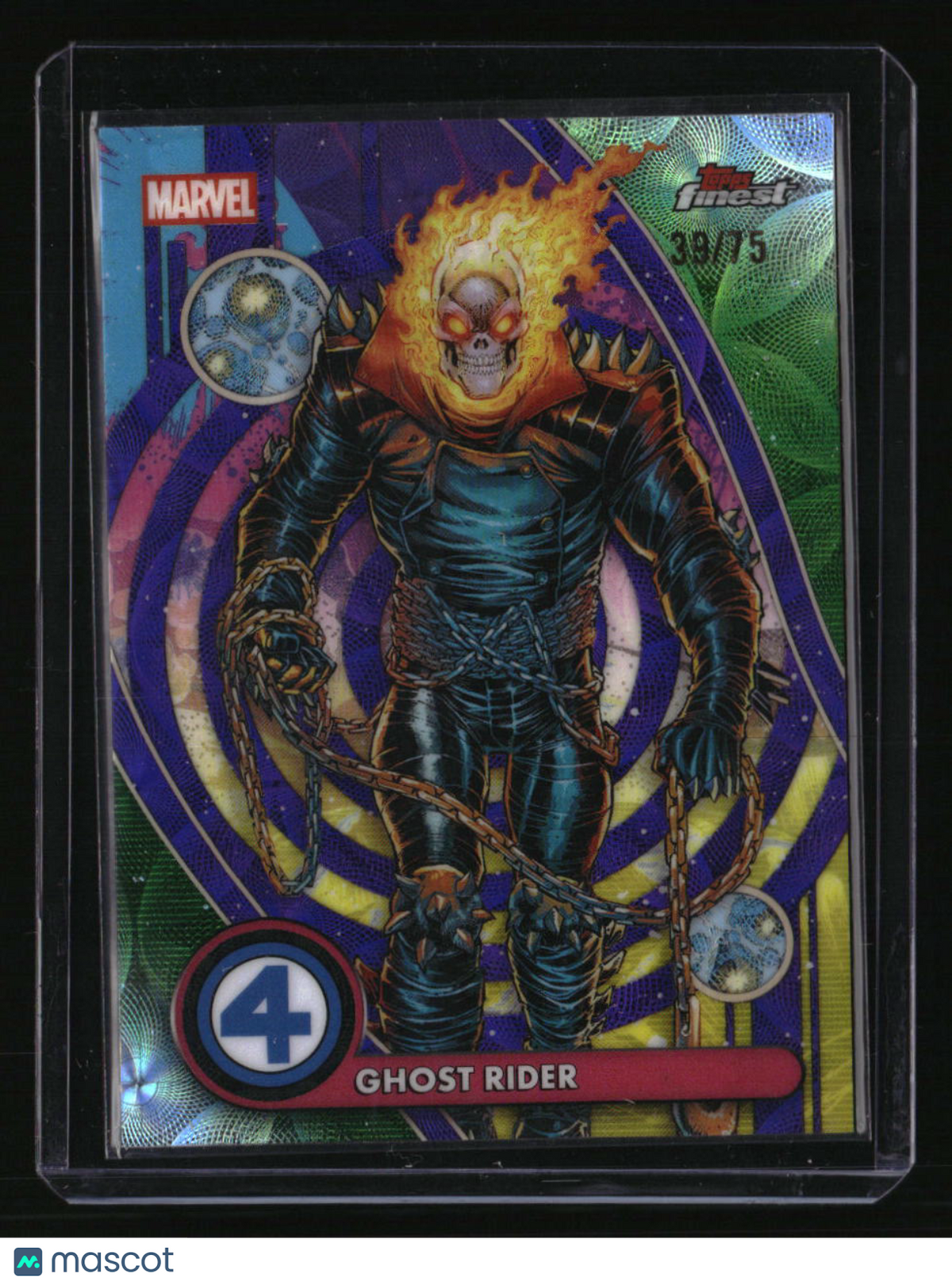 2026 Finest Fantastic Four Ghost Rider Negative Zone Purple Kaleidoscope