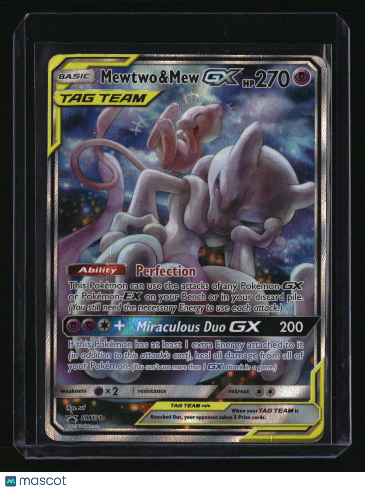 SM Promos Mewtwo & Mew GX