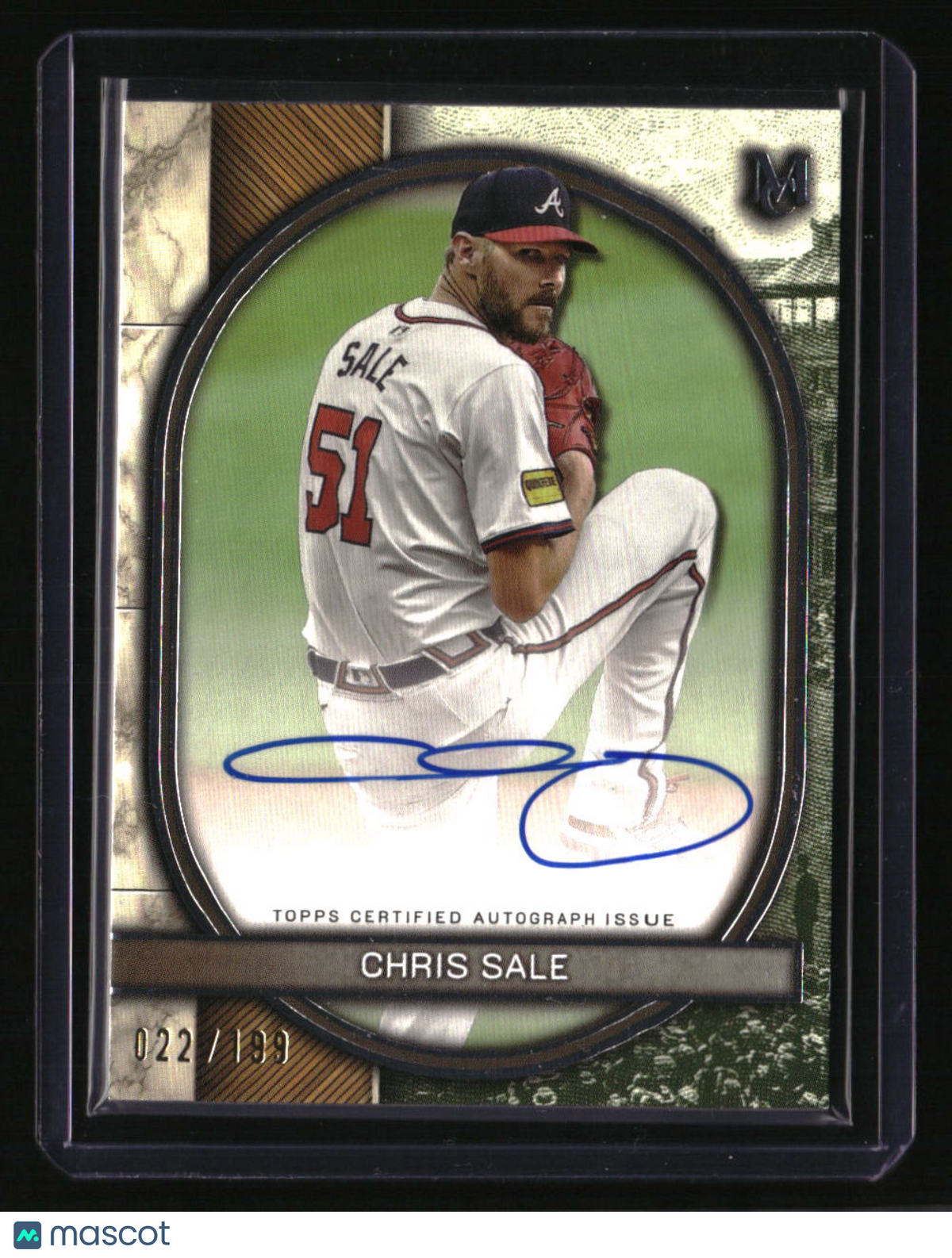 2025 Topps Museum Collection Chris Sale Archival Autographs #/199