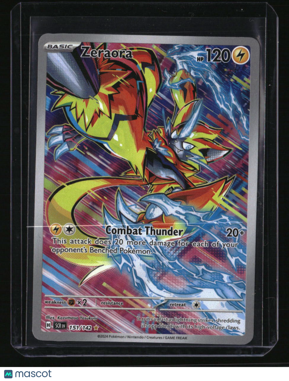 SV07: Stellar Crown Zeraora