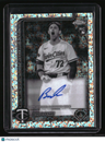 2025 Topps Chrome Brooks Lee Rookie Autographs B&W Mini-Diamond Refractors