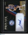 2024-25 Panini Obsidian Jared McCain Private Signings
