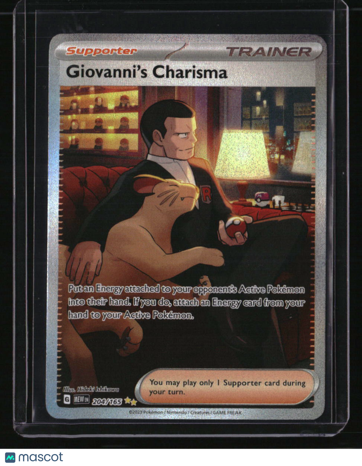 SV: Scarlet & Violet 151 Giovanni's Charisma