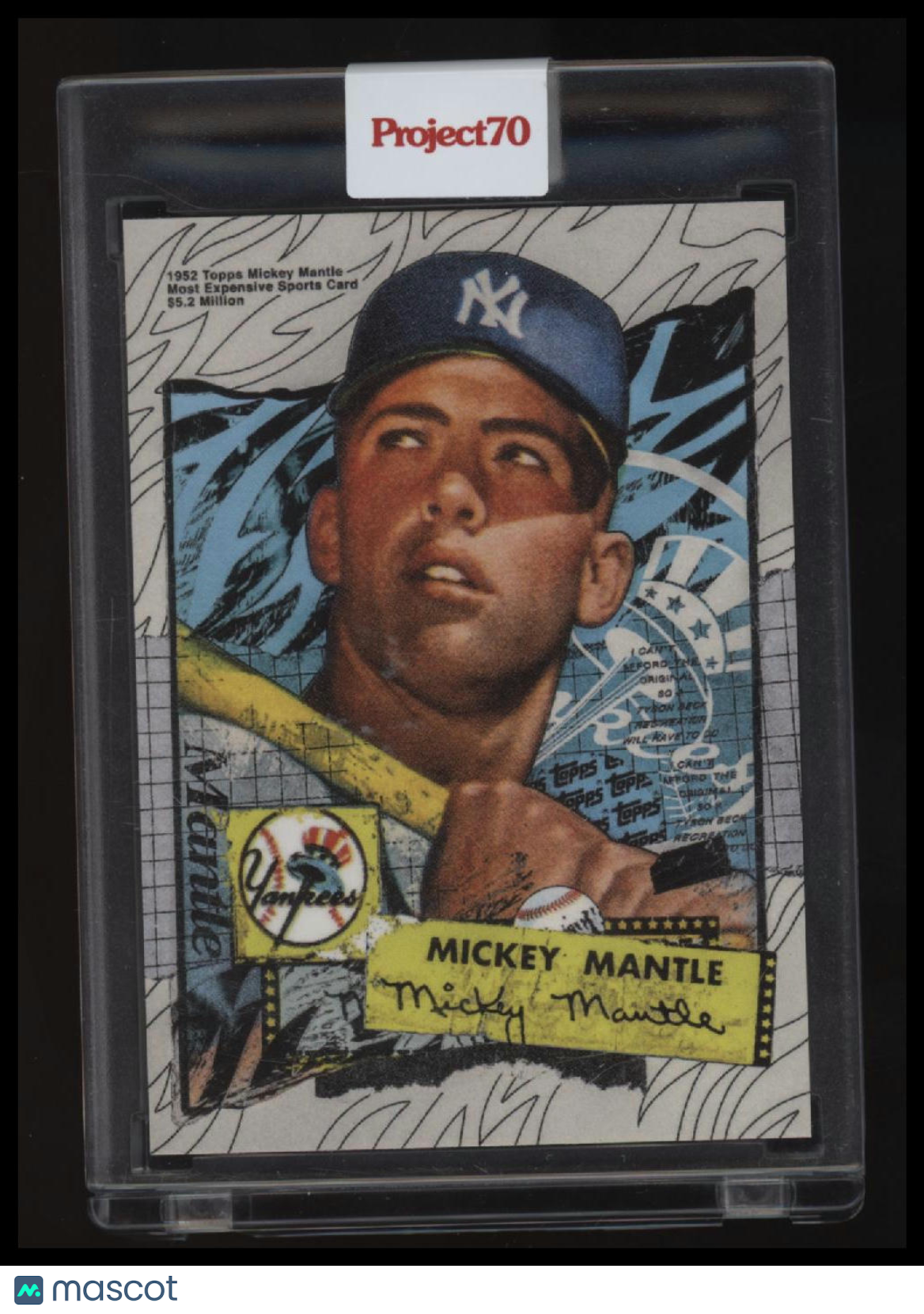 2021-22 Topps Project70 Mickey Mantle