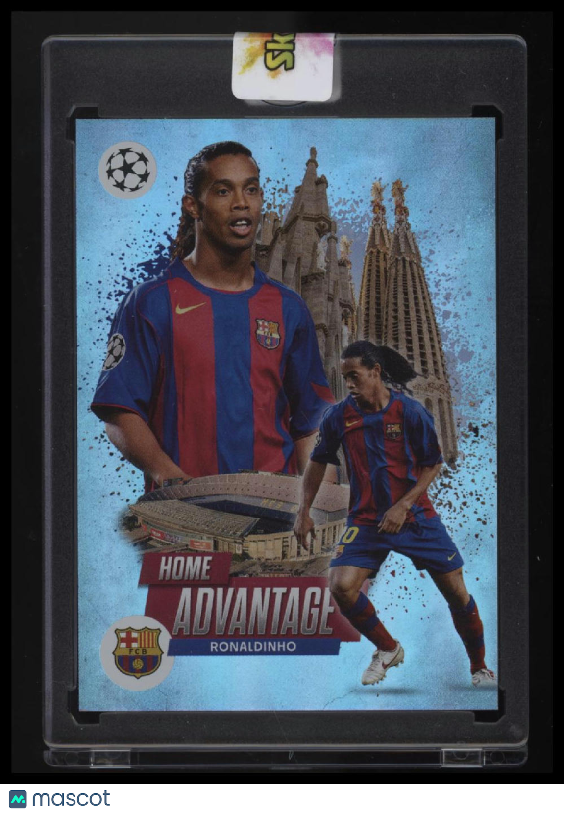 2025-26 Topps UEFA Club Competitions Ronaldinho Home Pitch Advantage