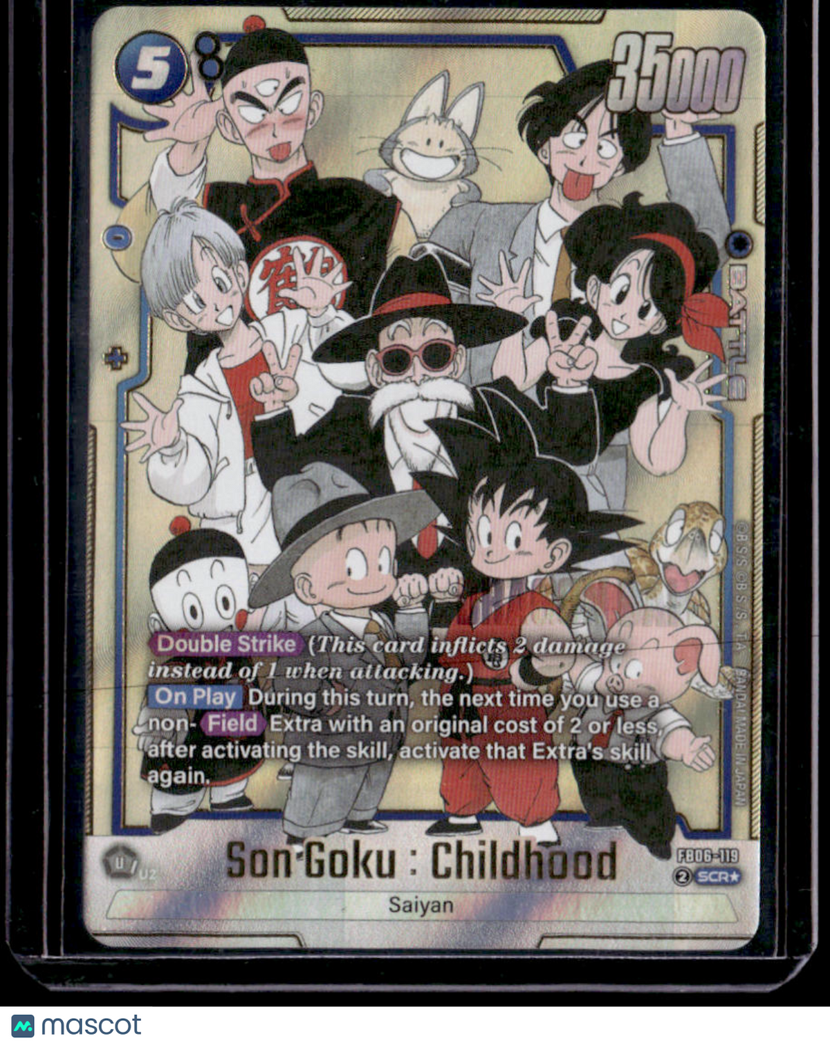 Manga Booster 02 Son Goku : Childhood - FB06-119 (Alternate Art)