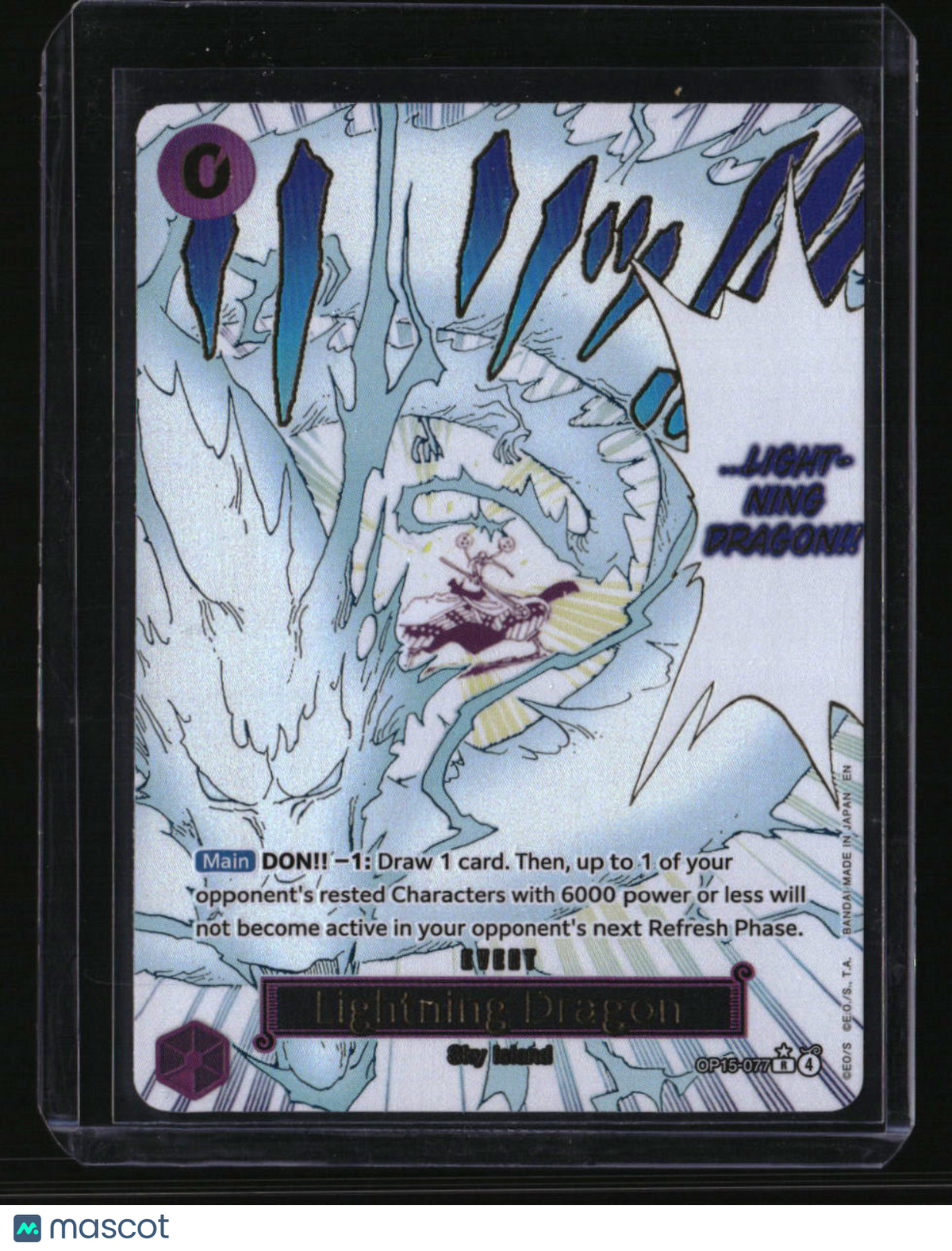 Adventure on Kami's Island Lightning Dragon (Alternate Art)