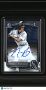 2025 Bowman Draft Nick Becker Chrome Prospect Autographs