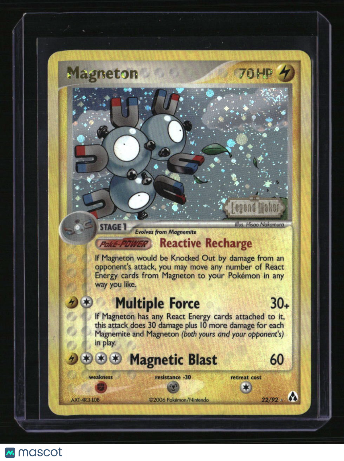 EX Legend Maker Magneton Reverse Holo