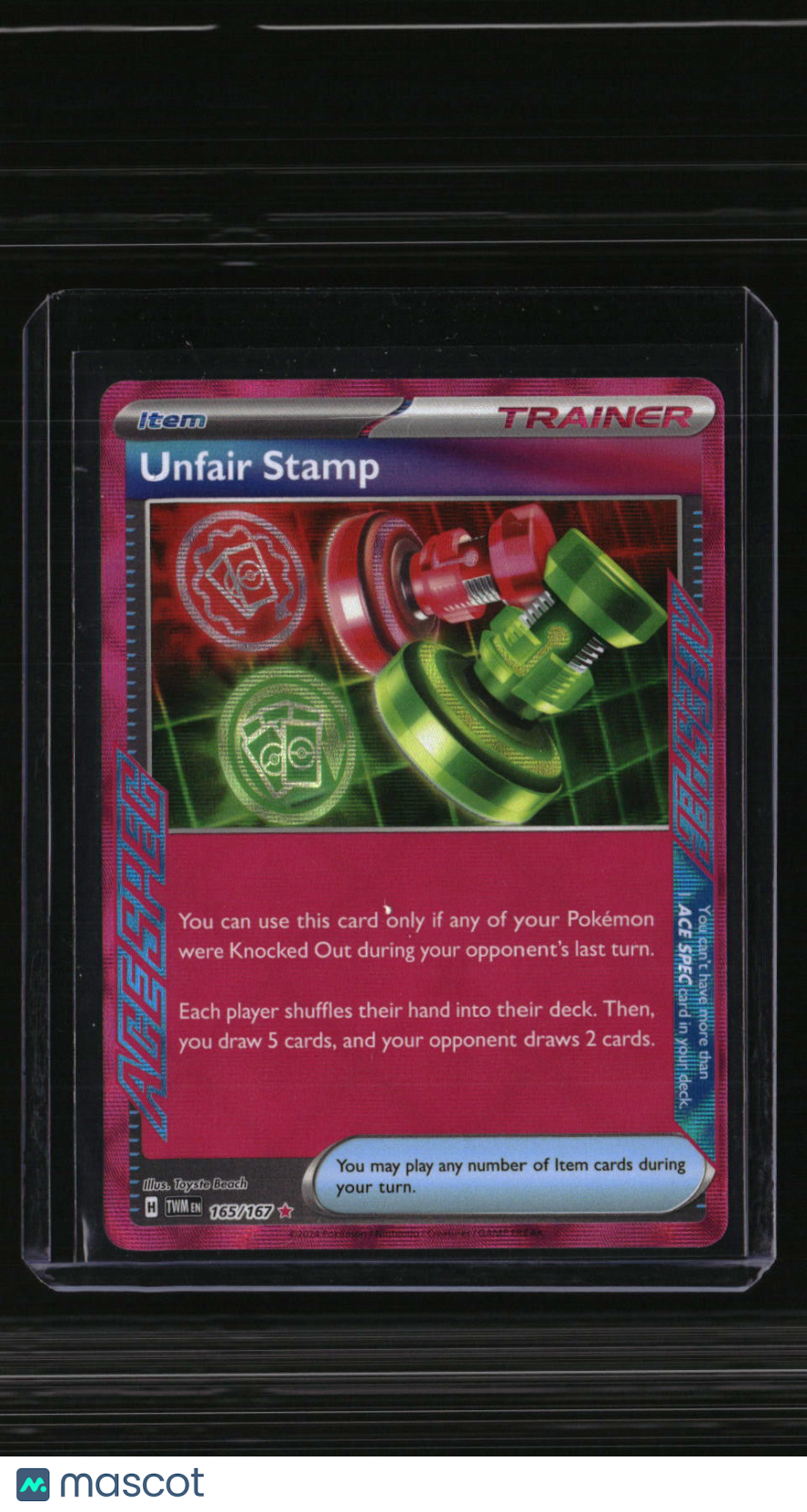 SV06: Twilight Masquerade Unfair Stamp