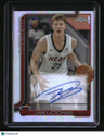 2025-26 Topps Chrome Kasparas Jakučionis Chrome Rookie Auto Refractor
