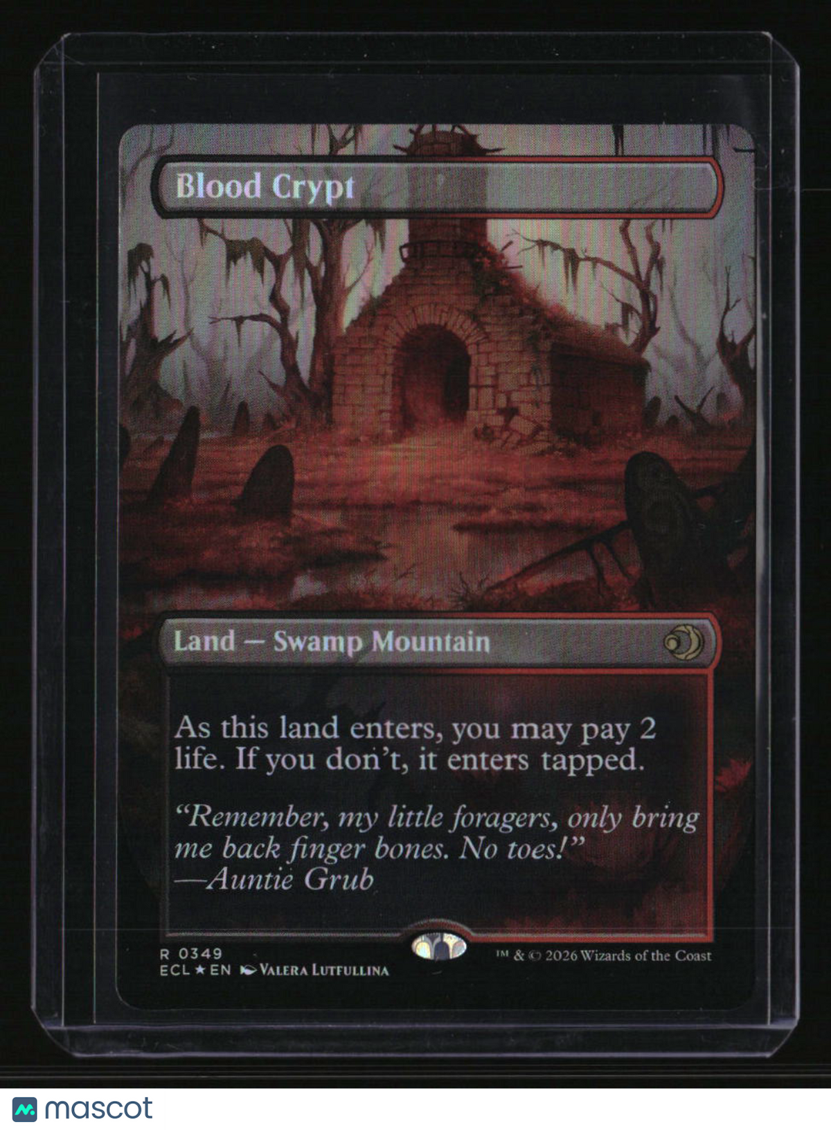 Lorwyn Eclipsed Blood Crypt (Borderless) Foil