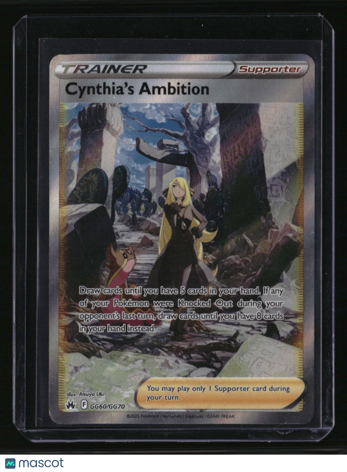 Crown Zenith: Galarian Gallery Cynthia's Ambition