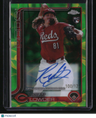 2025 Topps Chrome Update Rhett Lowder Rookie Lava Lamp Auto Green/Yellow #/125