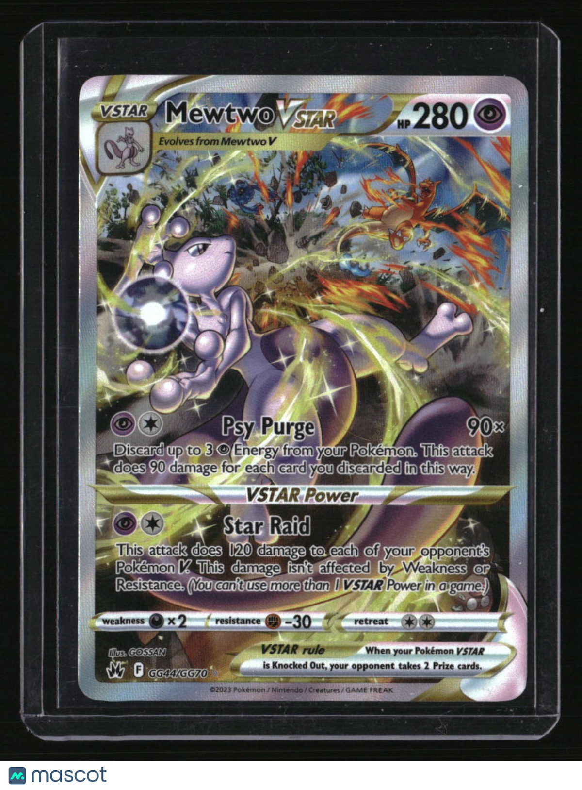 SWSH: Crown Zenith: Galarian Gallery Mewtwo VSTAR