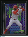 2026 Finest Justin Crawford Purple X-Fractors #/75
