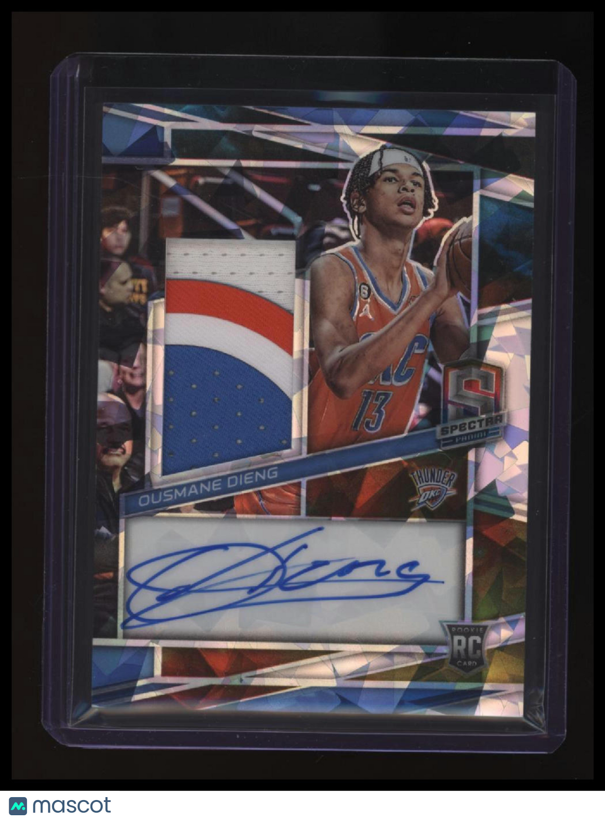 2022-23 Panini Spectra Ousmane Dieng Astral #/35 RPA