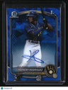 2025 Bowman Sapphire Edition Yophery Rodriguez Autographs #/199