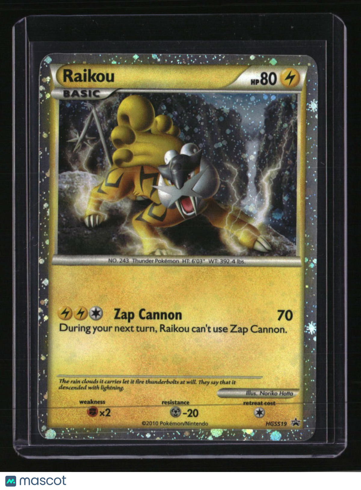 HGSS Promos Raikou