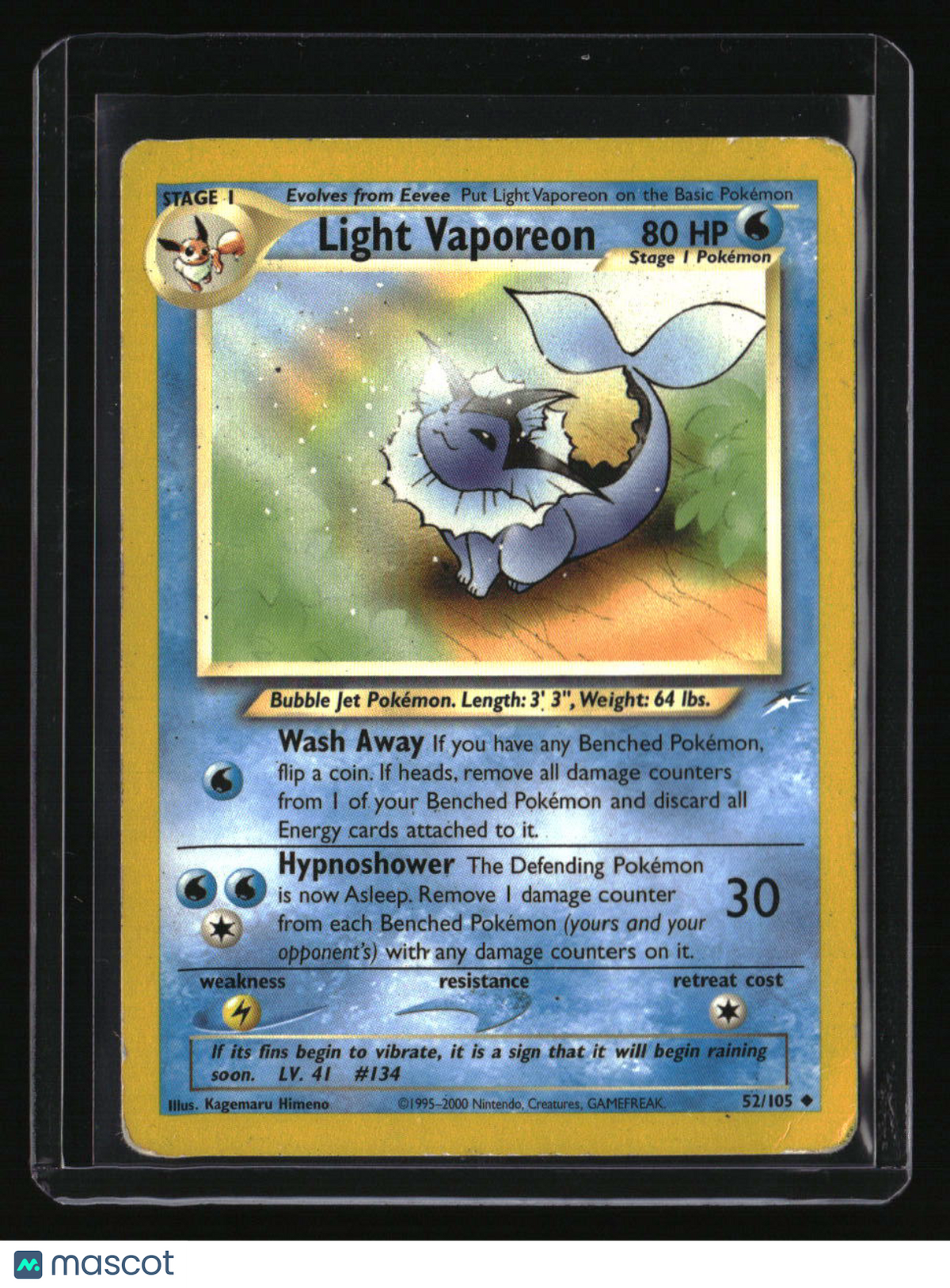 Neo Destiny Light Vaporeon
