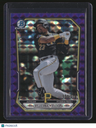 2026 Bowman Esmerlyn Valdez Chrome Prospects Purple Geometric Refractor #/250