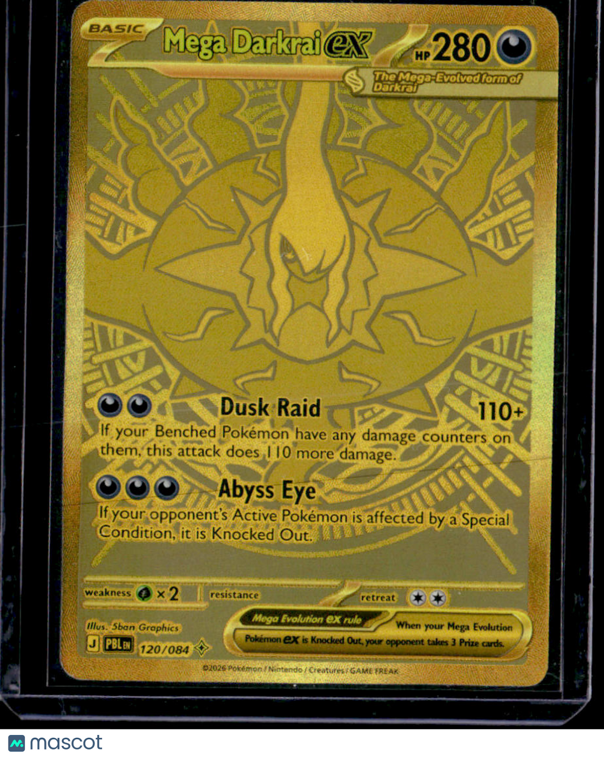 ME05: Pitch Black Mega Darkrai ex
