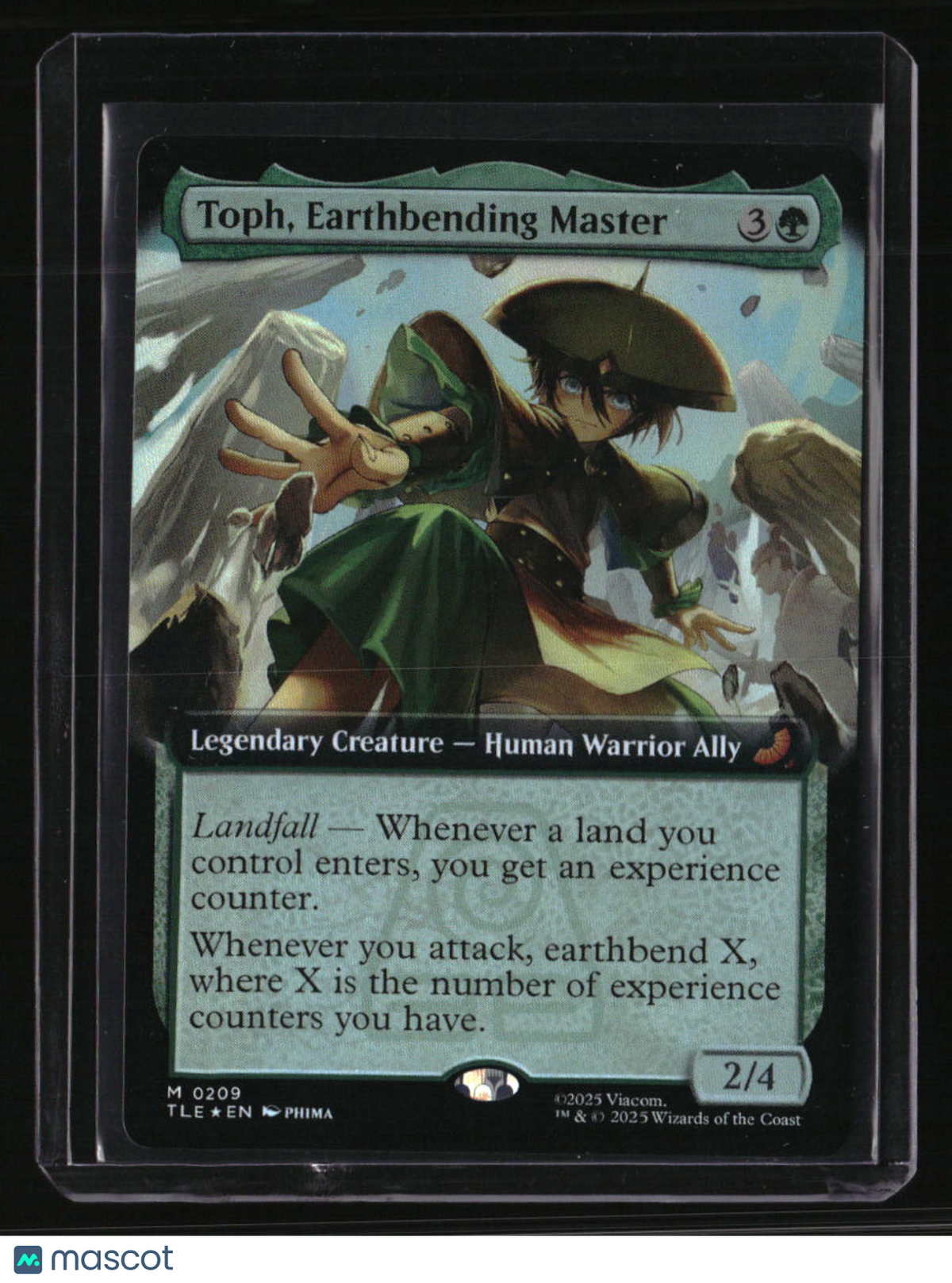 Avatar: The Last Airbender: Toph, Earthbending Master (Extended Art) Foil